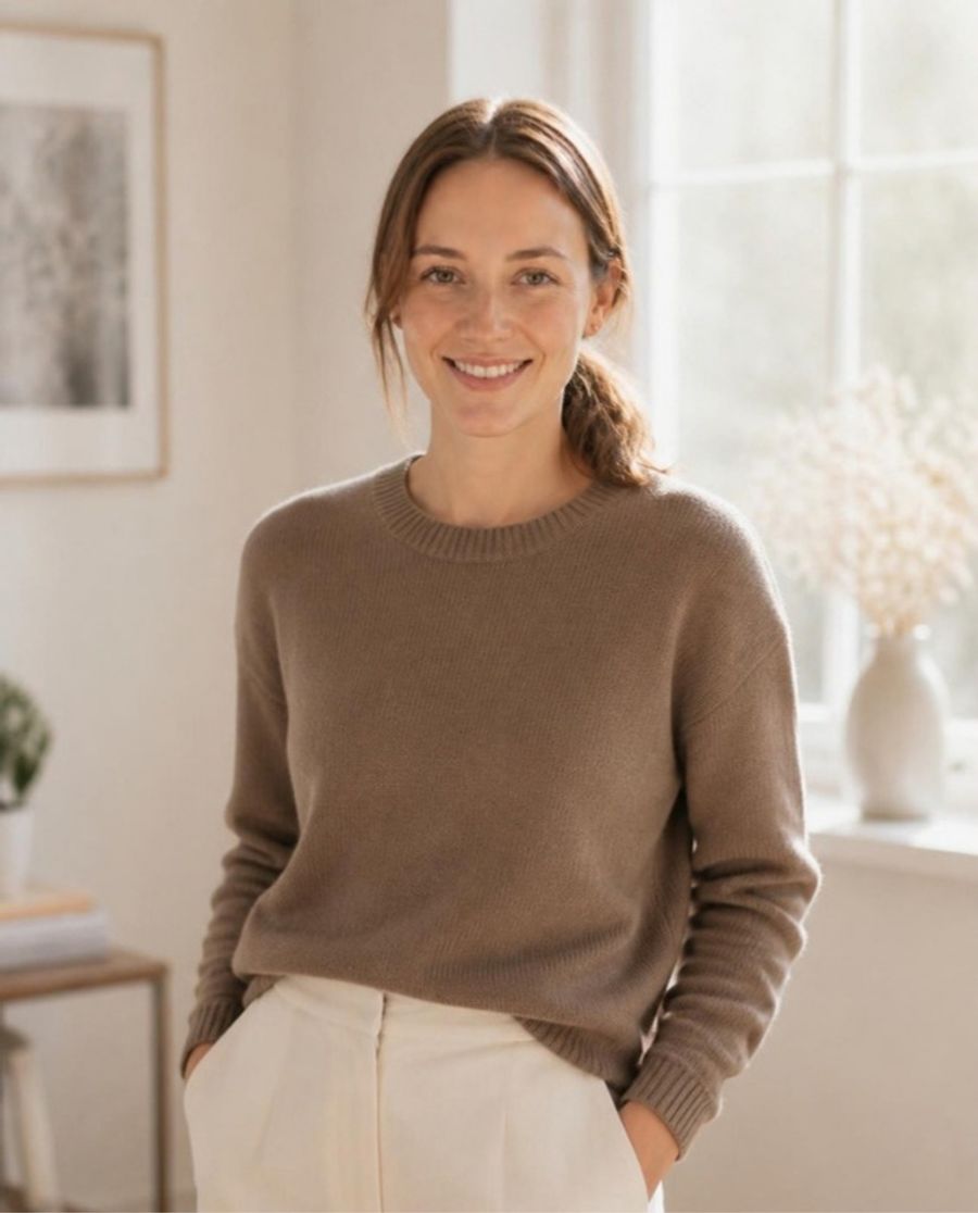 Mira, das Markengesicht von Grow with her AI